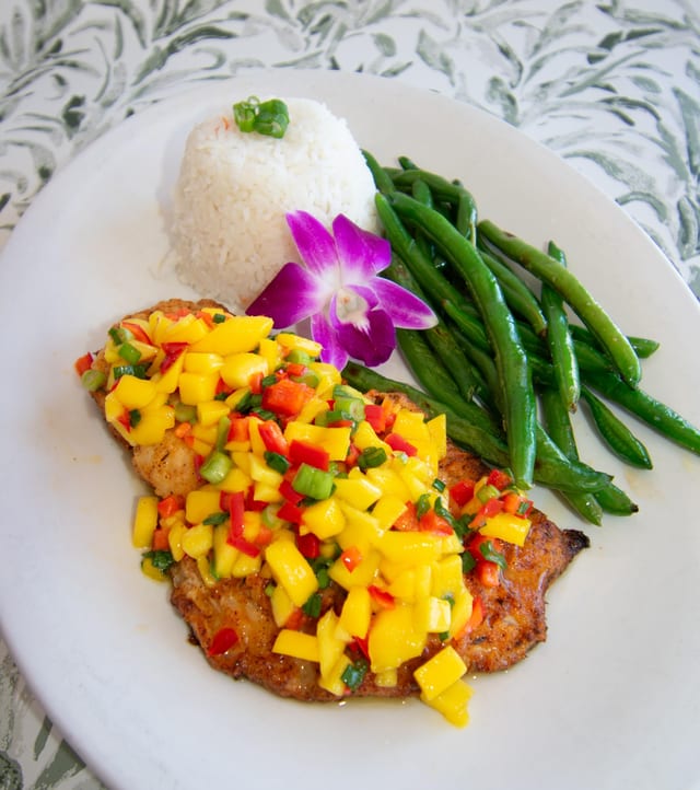 Blackened Grouper.