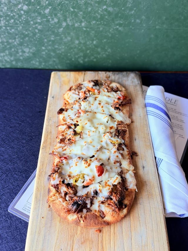 Flatbread - Brisket & Giardiniera.