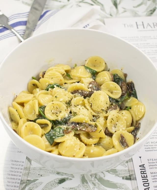 Orecchiette No Sausage.