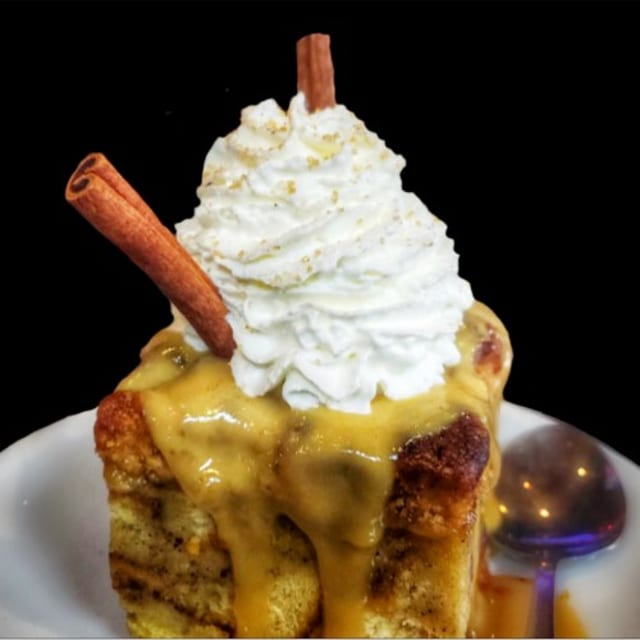 Bailey's Bread Pudding.